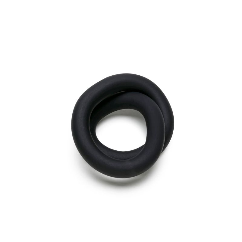Perfect Fit Silicone Hefty Wrap Ring, 229mm, Black