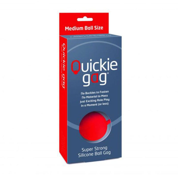 CreativeC Quickie Gag Medium Ball Red