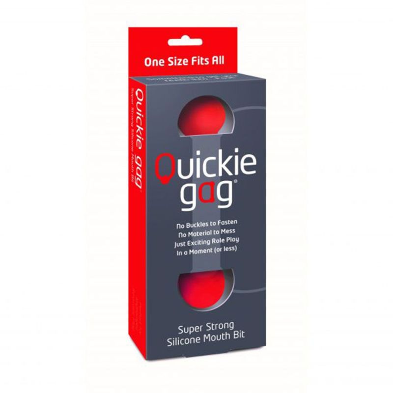 CreativeC Quickie Gag Mouth Bit Red