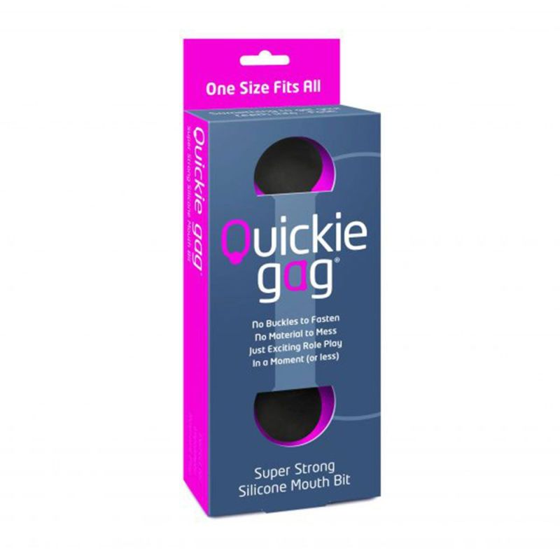 CreativeC Quickie Gag Mouth Bit Black