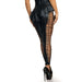 Axami Lingerie Stretch Wetlook Cut Out Leggings