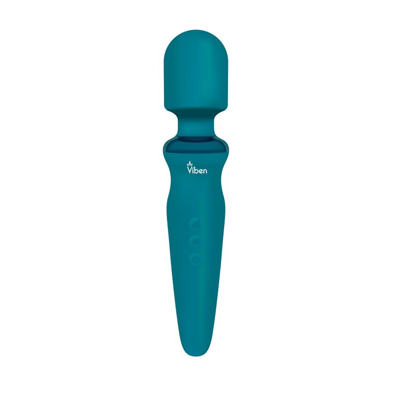 Viben Fierce Rechargeable Wand Massager, Blue
