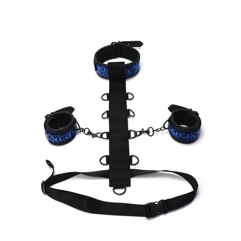Whipsmart 3-piece Diamond Body Restraint Set, Blue
