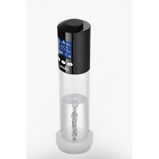 LuvPump Professional LCD Smart Penis Pump w Magic Sleeve, 24.5cm, Clear