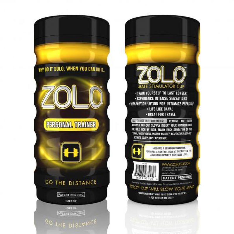 Zolo Personal Trainer Cup Yellow